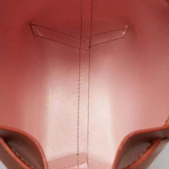 Mansur Gavriel Cammello/Rosa Vegetable Leather Mini Mini Bucket Bag - Picture 7 of 9